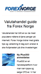 Mobile Screenshot of forexnorge.com